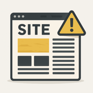 site internet obsolète