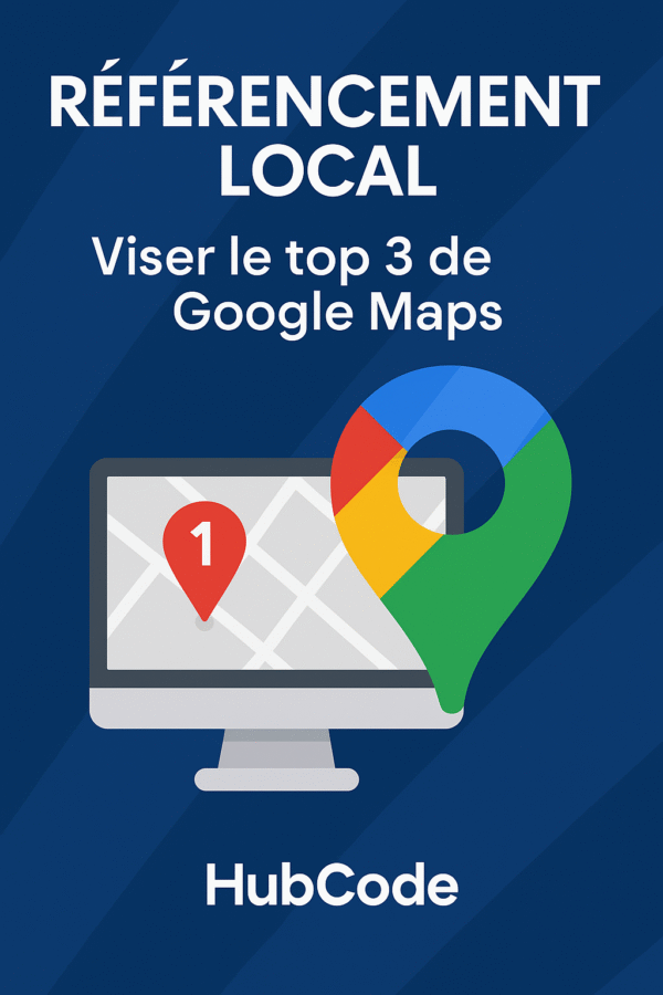 Référencement local top 3 google maps