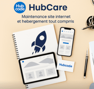 HubCare maintenance site internet et hébergement site internet Hubcode