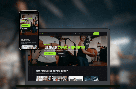 site internet pour coach