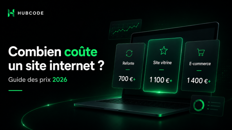 combien coute un site internet en 2026 avec les prix pour une refonte, un site vitrine et un site e-commerce.